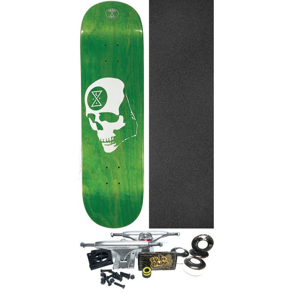 Ghost Ship Supply Co Ominous 1 OG Skateboard Deck - 8.5" x 32" - Complete Skateboard Bundle